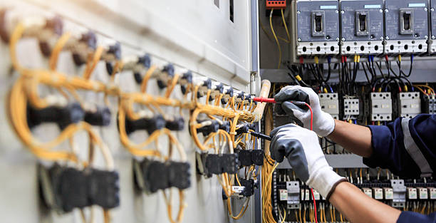 Professional Electrician technician working in Salem city County, VA